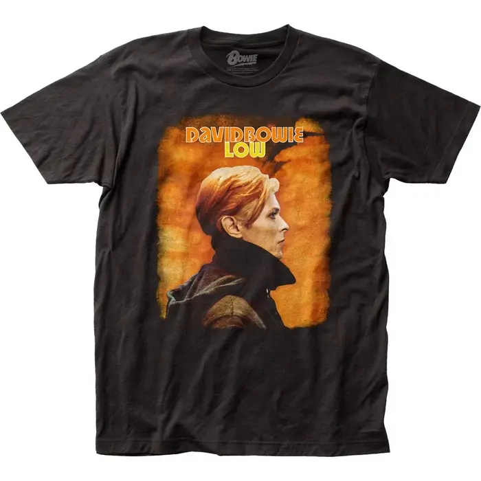 David Bowie Low T-shirt pour homme, musique, concert classique, groupe de rock, nouveau, noir