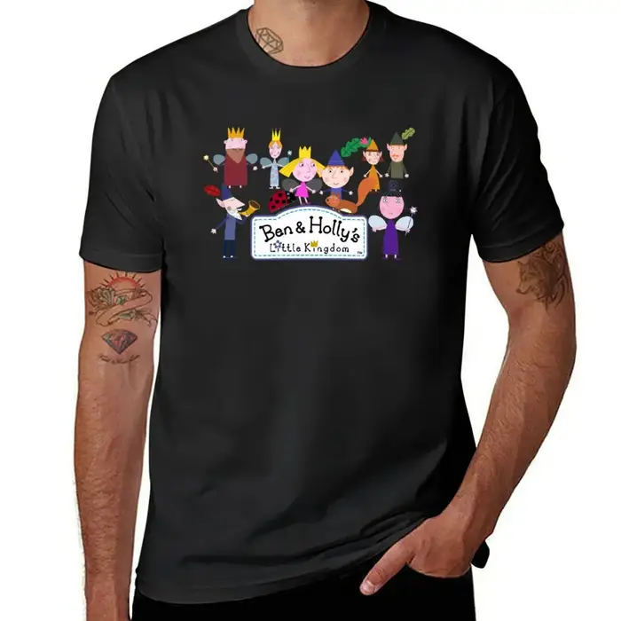 T-shirt du petit royaume de Ben et Holly pour homme