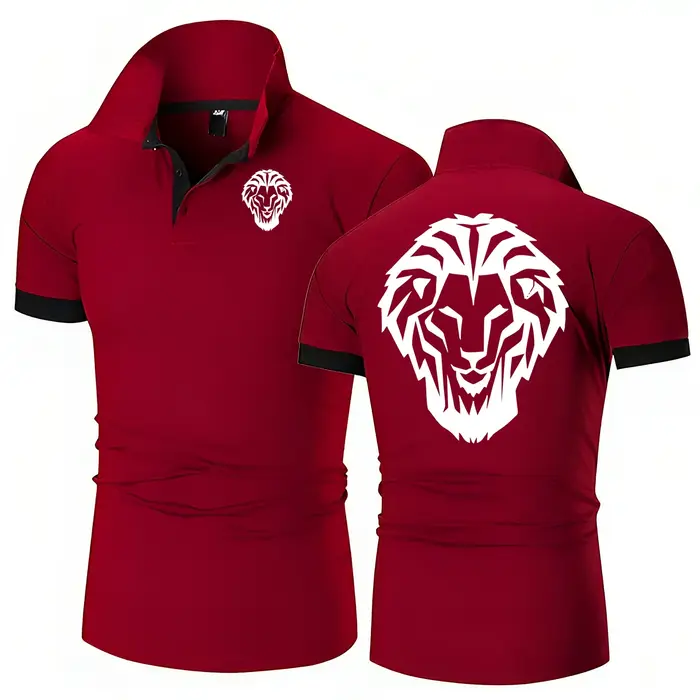 Leon Athletic Club de Bilbao hommes Polo à manches courtes décontracté été offre spéciale respirant couleur unie polos hauts S-8XL