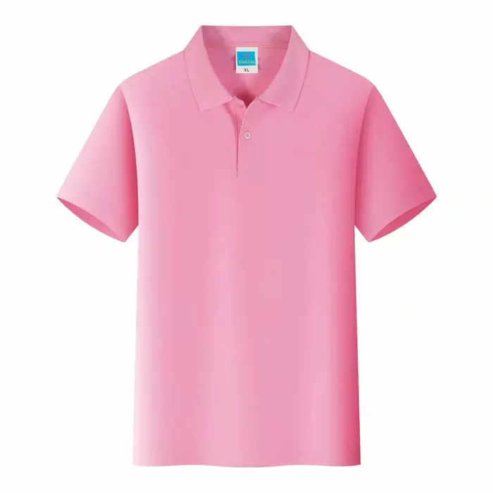 Polo décontracté avec logo personnalisé pour hommes et femmes