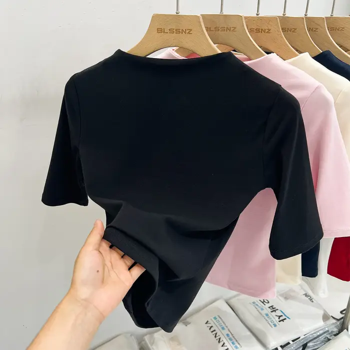 Zjaiss T-shirt d'été pour femme