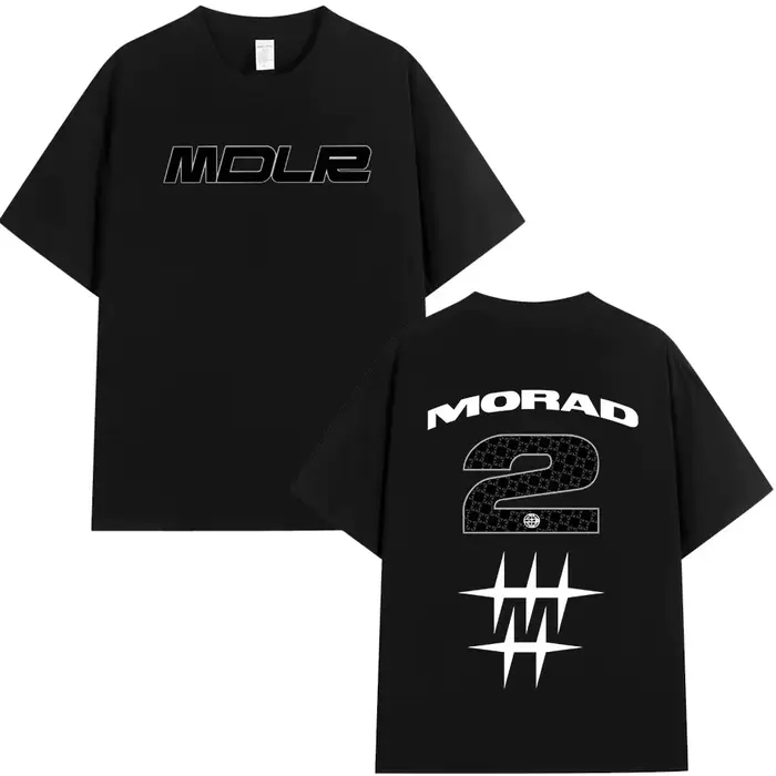 T-shirt Singer Rap Morad MDLR Tour Album pour hommes et femmes