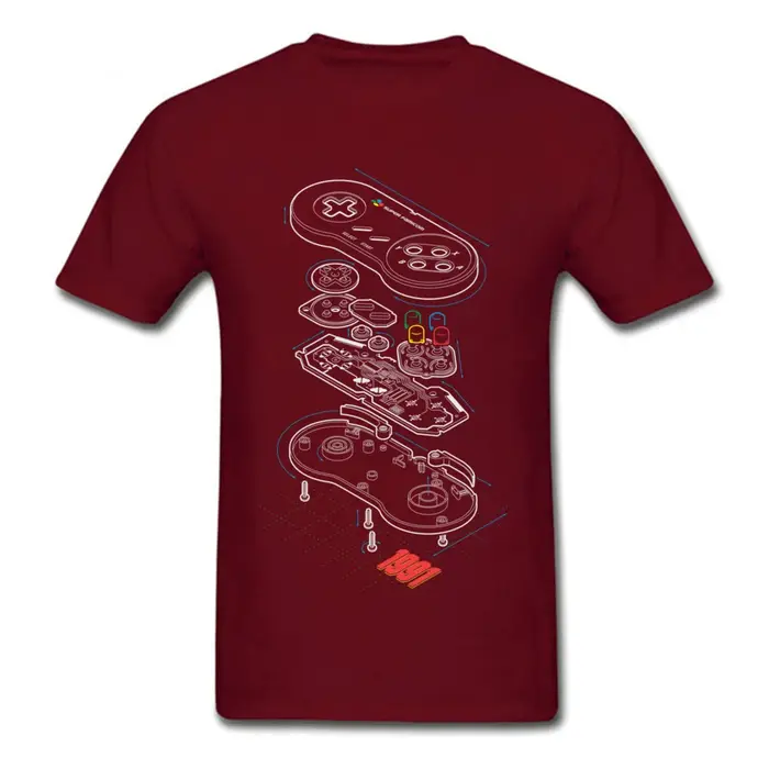 T-Shirt Personnalisé en Coton Noir pour Homme