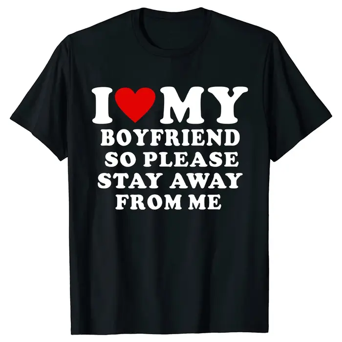 J'aime mon petit ami vêtements