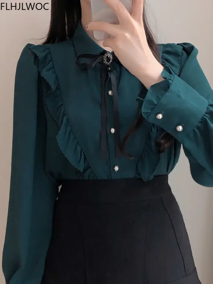 Haut vintage rétro semi-transparent pour femmes
