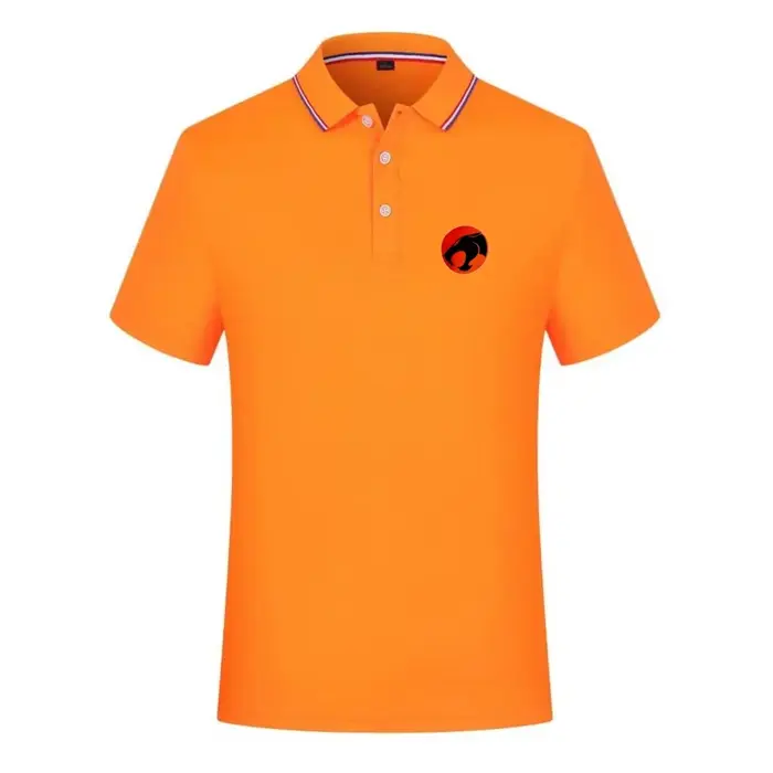 Polo à manches courtes avec logo Thundercats pour hommes