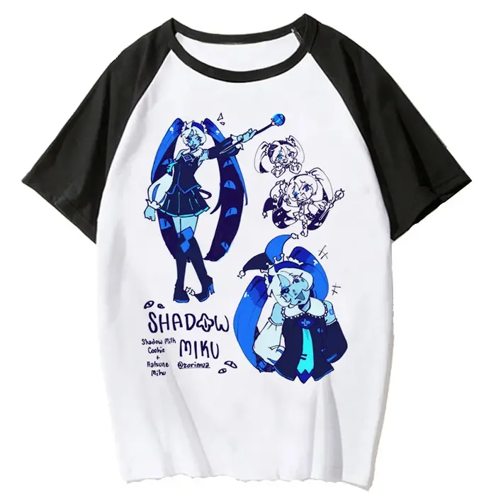 Shadow Milk Cookie t-shirt femmes 2000s respirant esthétique classique t-shirt anime classique rétro