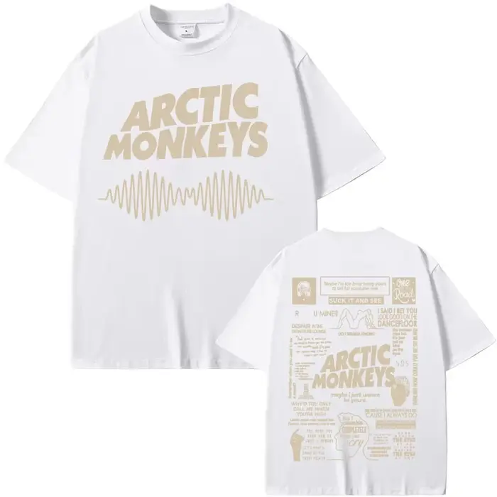 Nouveau T-shirt Rétro de l'été 2026 du groupe Arctic Monkeys