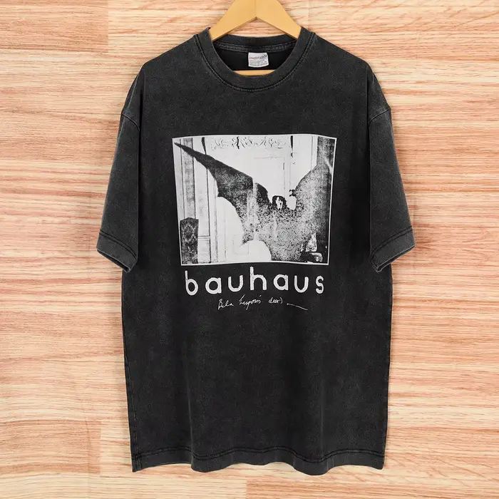 T-shirt Bauhaus Bela Lugosi's Dead New Wave Goth Rock Post Punk Cocteau Twins Band