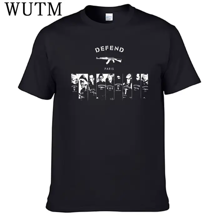 Difendre l'Europe t-shirt 100% coton hommes chemise