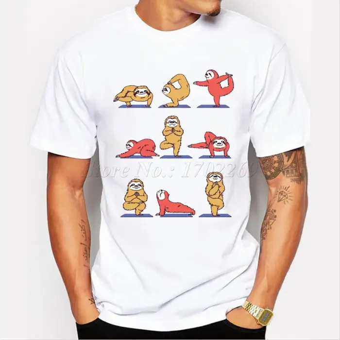 T-shirt au design humoristique pour hommes