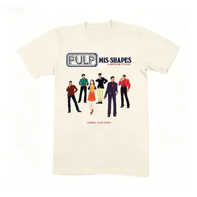 T-shirt graphique vintage Pulp Mis-Shapes