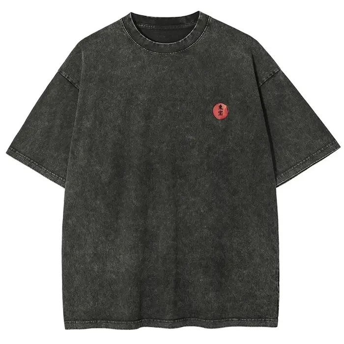 Godzilla japonais Anime hommes et femmes T-shirts pur coton lavé vieux rétro Y2k Harajuku surdimensionné décontracté manches courtes