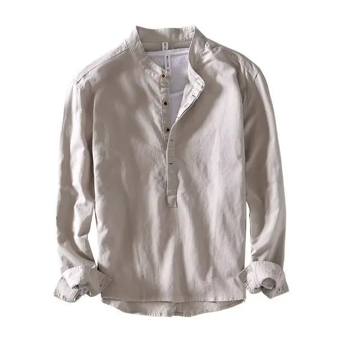 Polo à manches longues pour homme