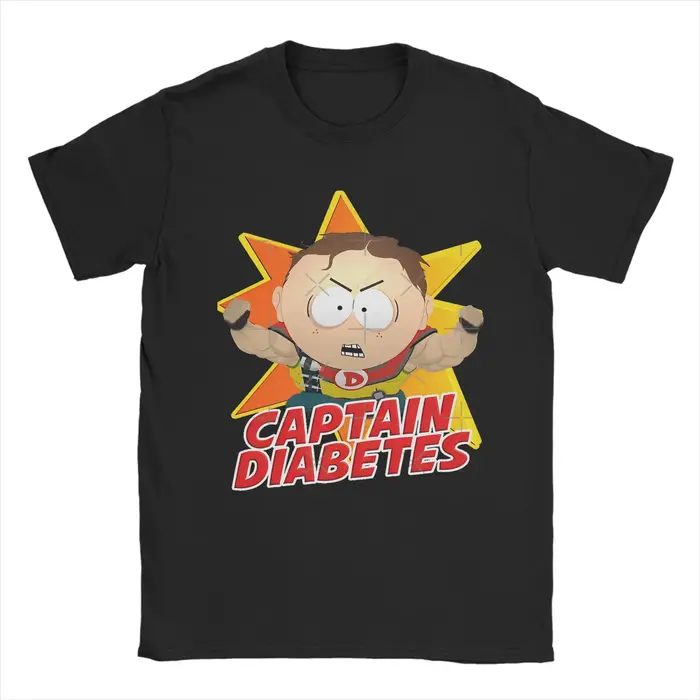 Souths Parks T-Shirt pour hommes femmes pur coton créatif
