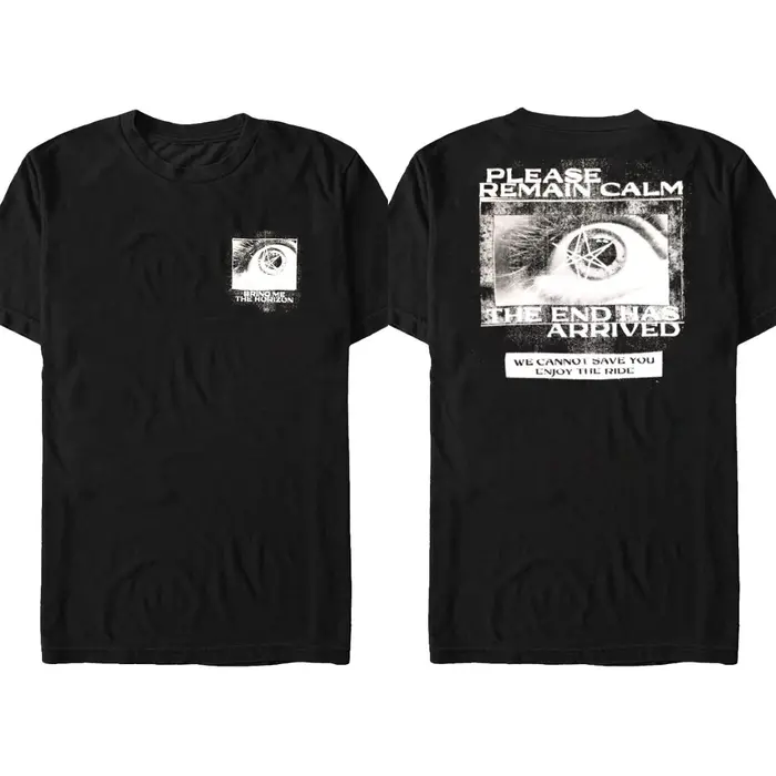Bring Me The Horizon Merch T-Shirt femme homme rue Hip Hop haute qualité décontracté coton ample