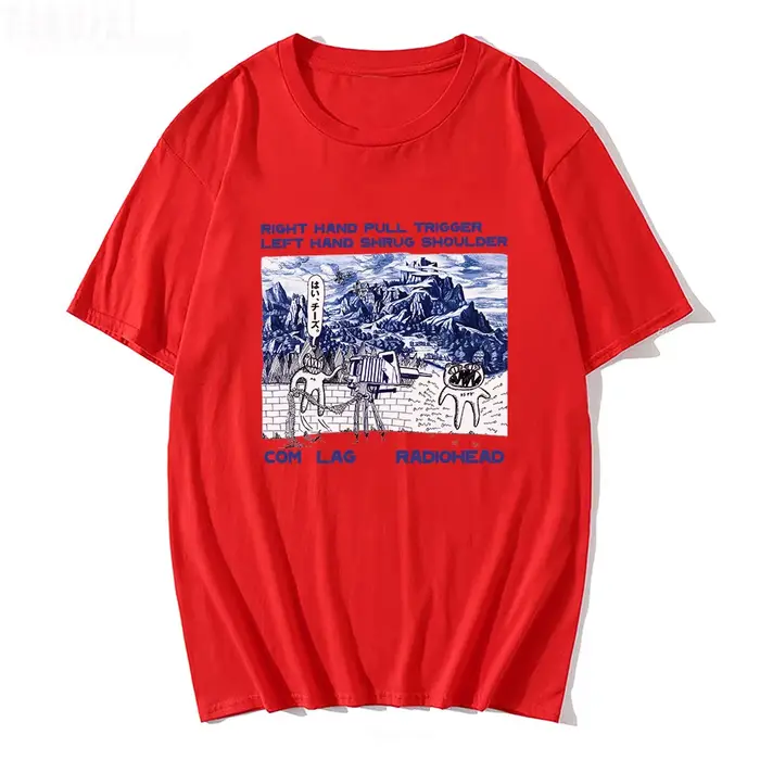 Radiohead-T-shirt pour homme et femme