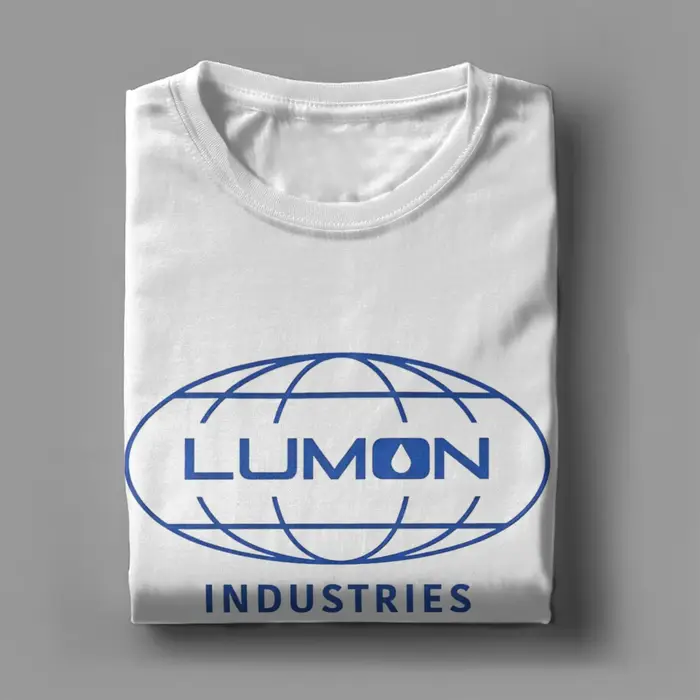 Hommes femmes Lumon Industries coupure T-Shirt coton vêtements Vintage à manches courtes col rond