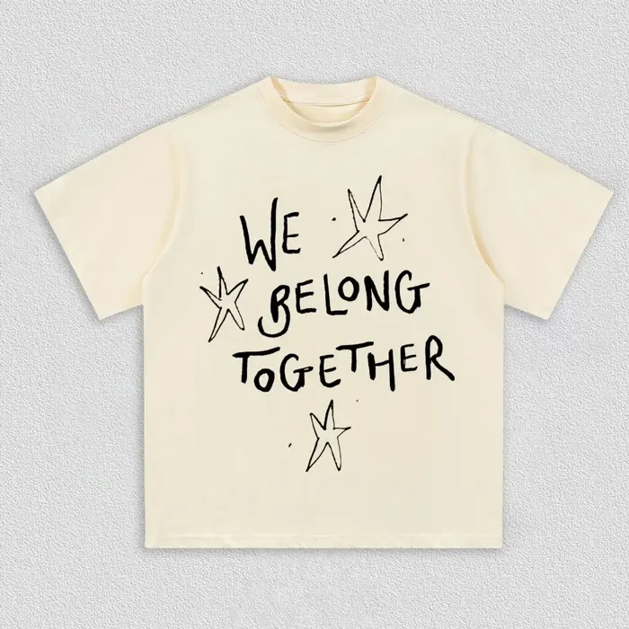 T-shirt graphique Harry Styles We Belong Together pour hommes et femmes, style rétro pop star, stree