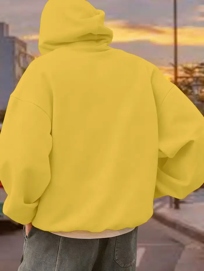 Sweat à capuche imprimé drapeau de l'ongrie du Budapest pour hommes