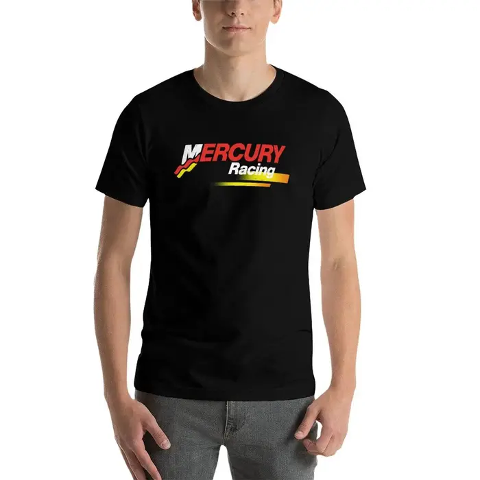 Mercury Racing T-Shirt homme t-shirts pour hommes décontracté anime T-Shirt