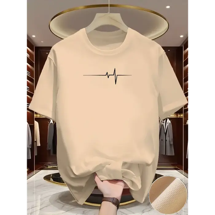 T-shirt homme style simple
