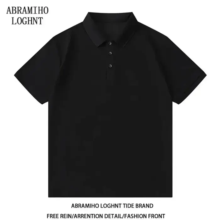 Polo à manches courtes pour homme avec imprimé de roses rouges et de épines