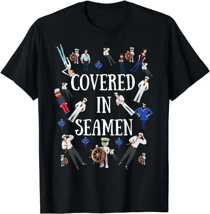 T-shirt à manches courtes pour adultes, drôle, inapproprié, embarrassant, humour, bâillon, hilarant,