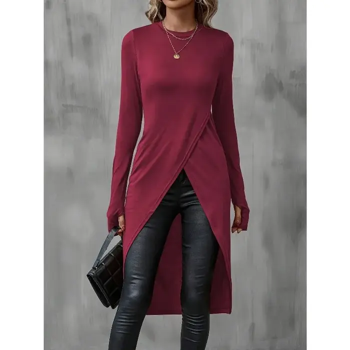 T-shirt basique pour femmes, Design littéraire et rétro étendu, haut de gamme