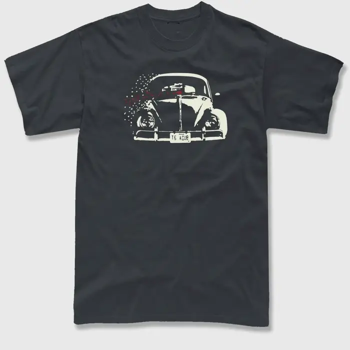 T-shirt Beetle Classic Car Type 1 1302 1200 avec illustrations.