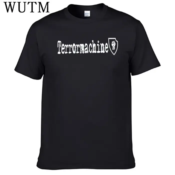 Cool Terrormachine T-shirt 100% coton pour hommes