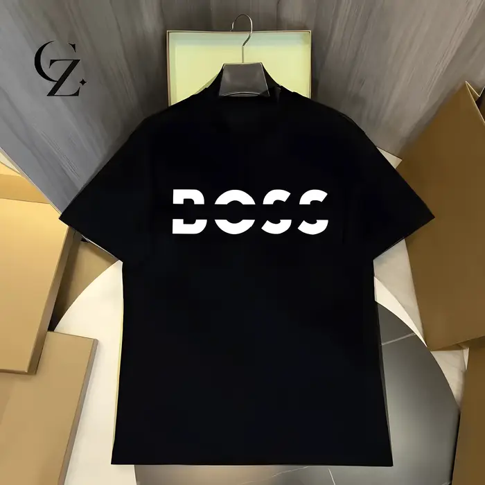 T-shirt de marque haut de gamme imprimé lettres pour l'été 2026