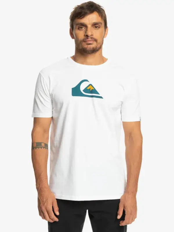 T-shirt blanc pour sports de plein air