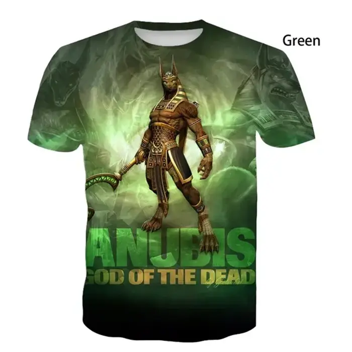 T-shirt à manches courtes pour hommes et enfants