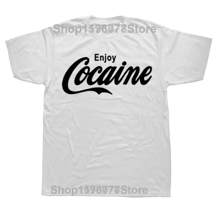 T-shirt à manches courtes en coton à col rond pour hommes