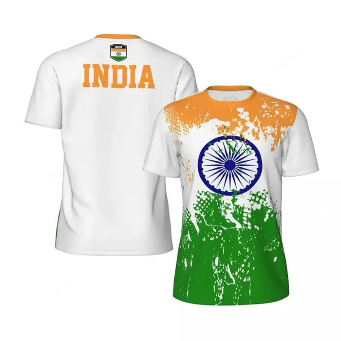 T-shirt de football imprimé en 3D pour hommes