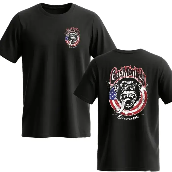 T-shirt double face Amazing Essential Gas Monkeys Garage pour homme