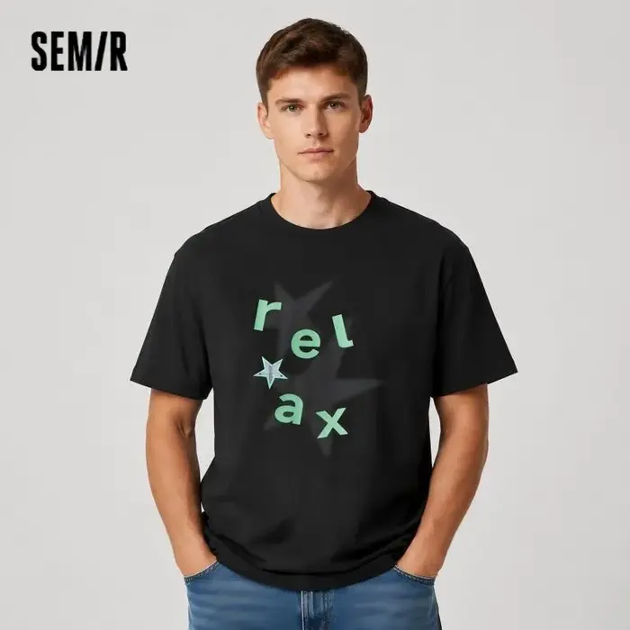 T-shirt Homme Semir Tie-Dye Imprimé Étoiles