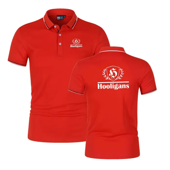 Polo décontracté uni à manches courtes pour homme 2026 – T-shirt d'été tendance
