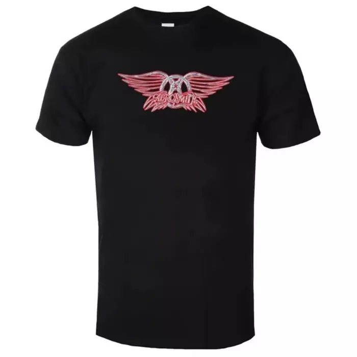 Aerosmith - T-shirt imprimé avec logo pour tous les jours et pour les festivals de musique, articles de style rock pour hommes et femmes