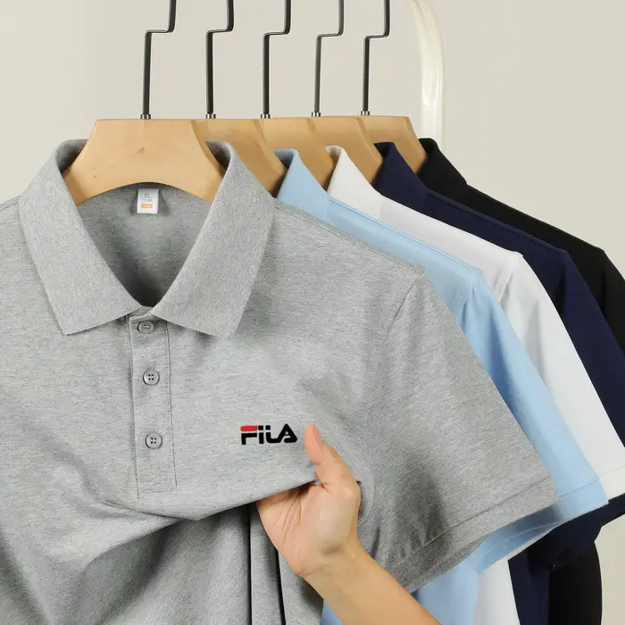 Polo pour homme de marque haut de gamme - Nouveau t-shirt décontracté respirant à manches courtes pour l'été, style sportif et professionnel