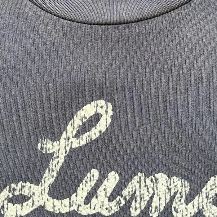 T-shirt en tissu imprimé Saint La Lumière vintage 2026 pour hommes et femmes