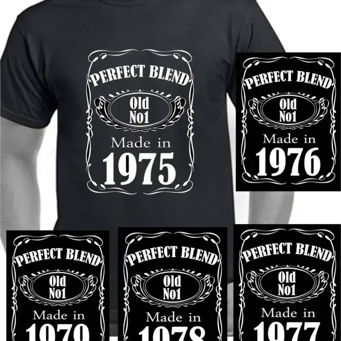 Cadeau de fête T-shirt coton décontracté hommes