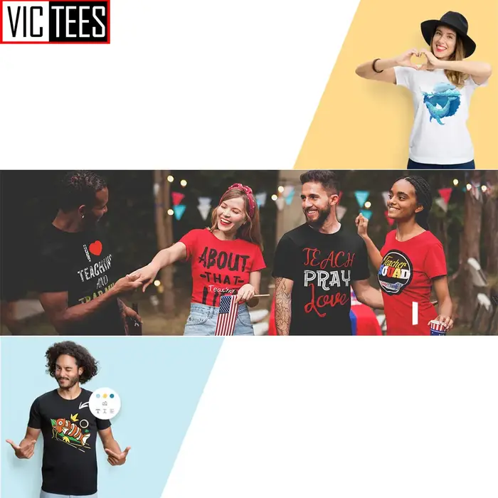 T-shirts pour hommes avec lettres