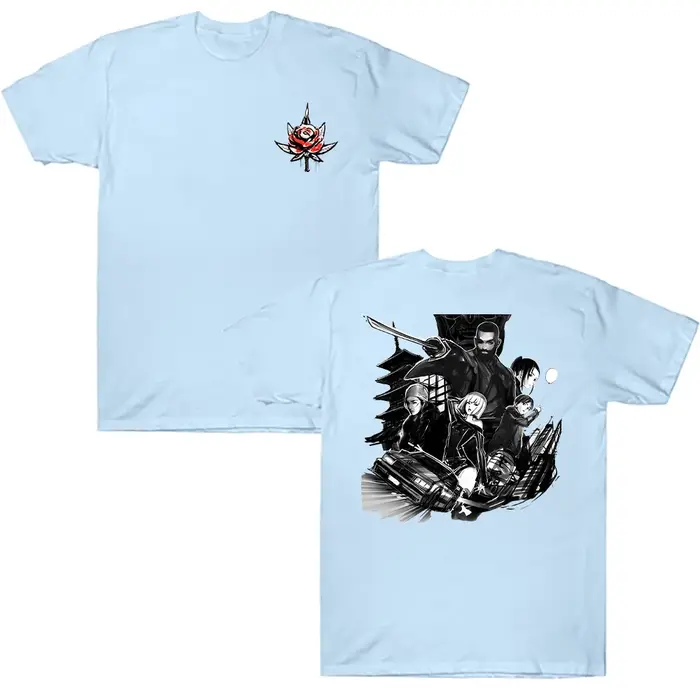 Eladio Carrión Rose Album t-shirt hommes femmes mode Hip Hop rue T-shirts décontracté ample surdimensionné hauts coton
