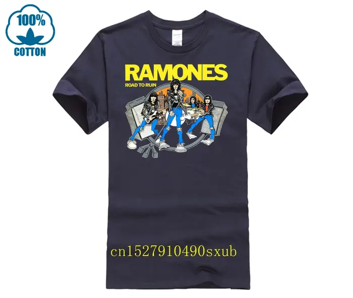 GILDAN t-shirt décontracté homme Ramones Nouvelle Mode 2017 Brandfashion Imprimer Slim Fit