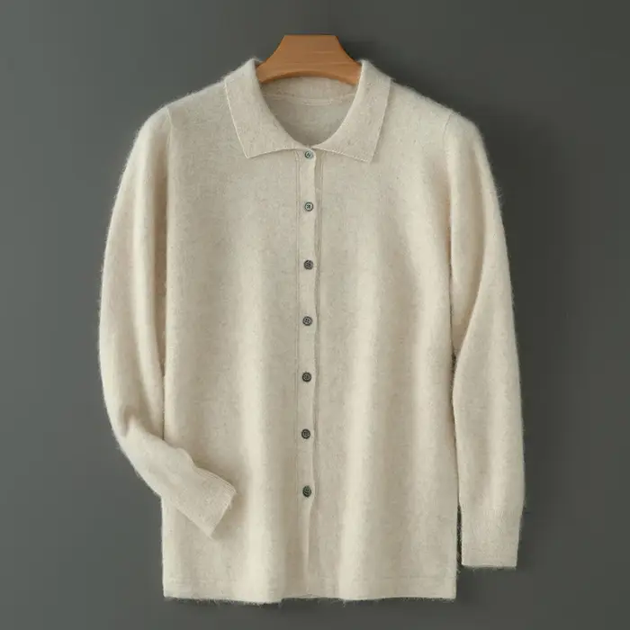 Maillard-Pull à col polo pour homme