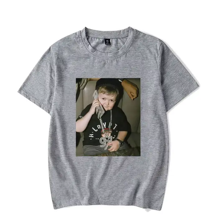 Hasbulla combat T-shirt Mini Khabib blogueur graphique T-shirts hommes femmes haute qualité surdimen