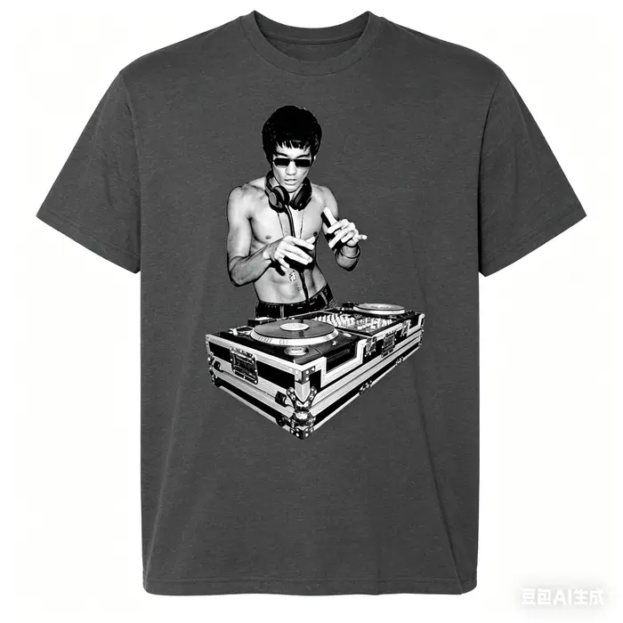 T-shirt DJ Lee inspiré de Bruce