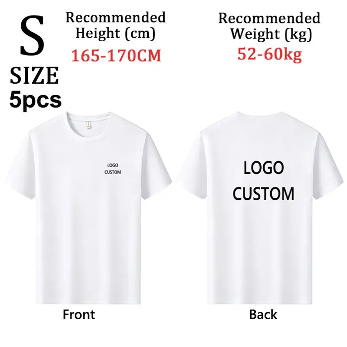 T-shirts personnalisés en coton, créez votre propre design, logo personnalisé, t-shirt pour homme et